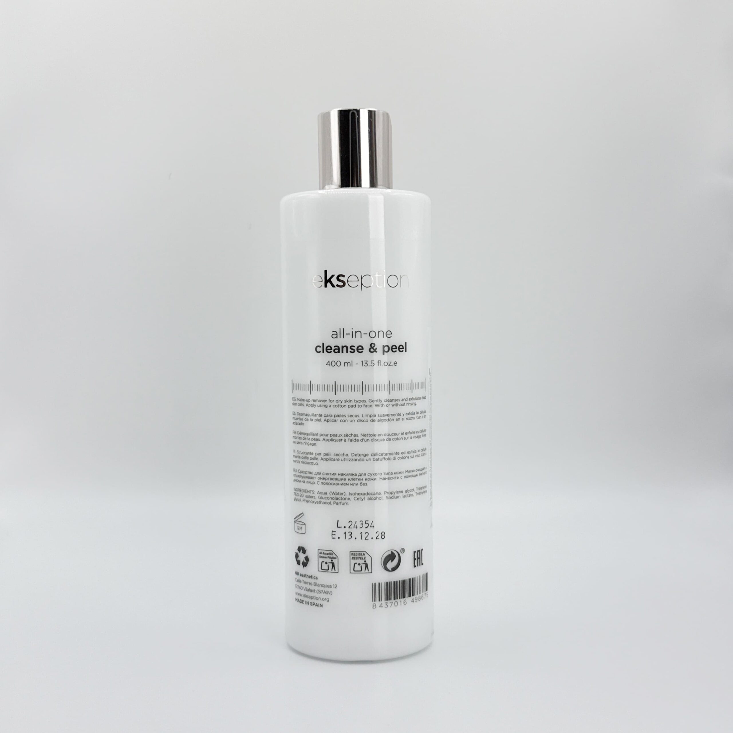 Молочко для очищения и снятия макияжа ALL-IN-ONE CLEANSE & PEEL